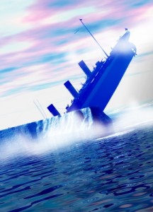 It may be noble for the Captain to go down with the sinking ship, but a compelling fundraising offer it is not.